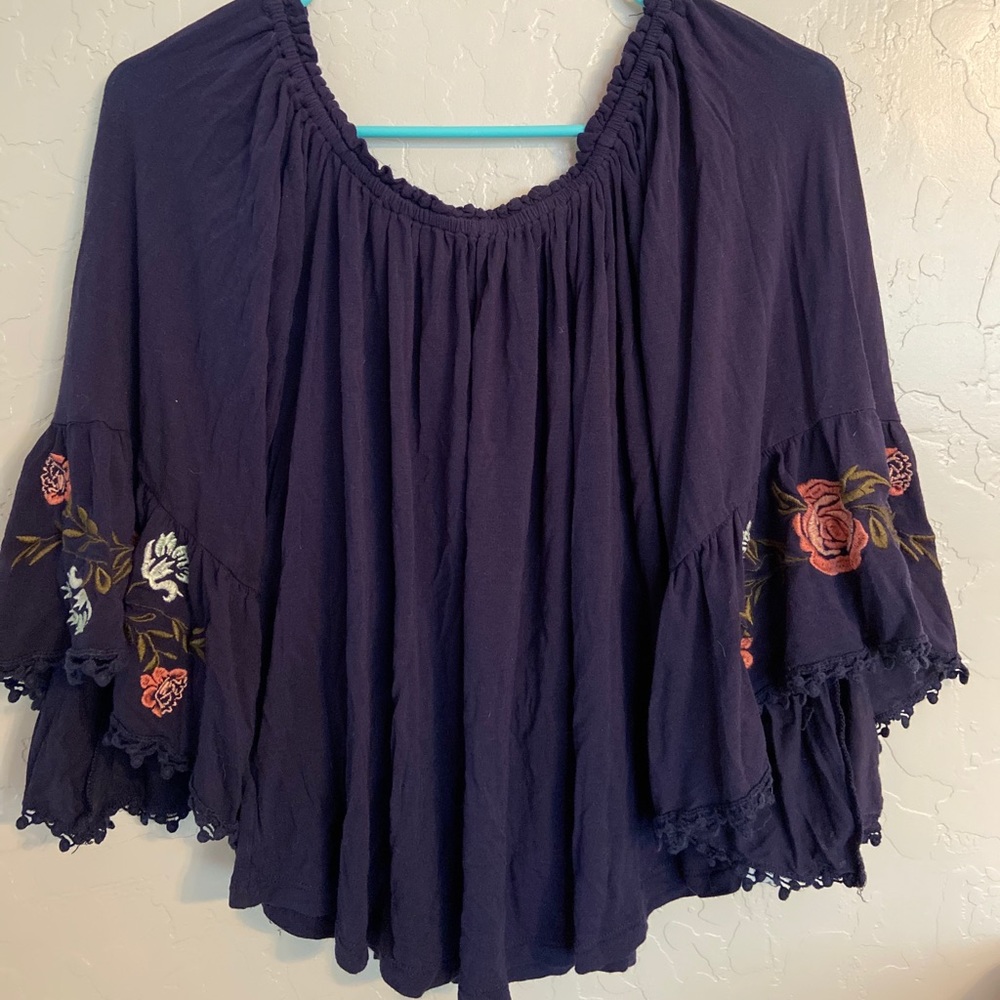 Off the shoulder blouse